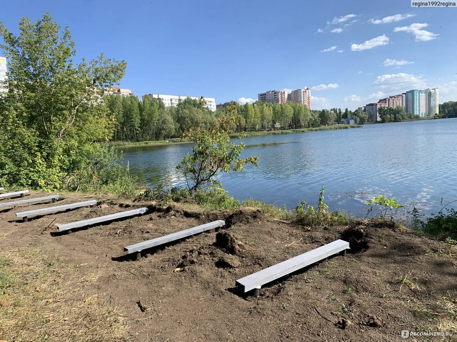 Озеро уфа фото Озеро "Тёплое", Уфа - "Далеко от центра конечно, плюс везде стройка и очень мног