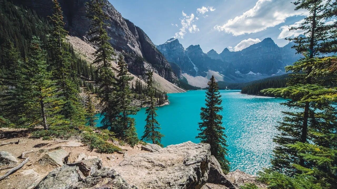 Озеро в горах фото Banff National Park. Amazing Nature - YouTube