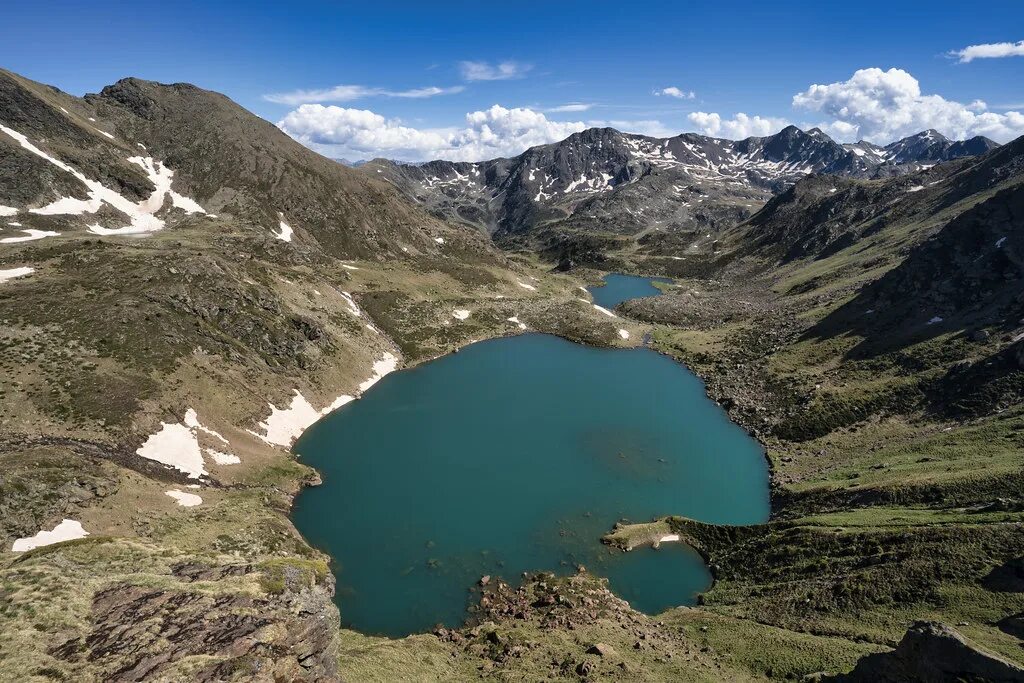 Озеро в горах фото Lake Tristaina, Andorra CoronaViking (mountain photography) Flickr