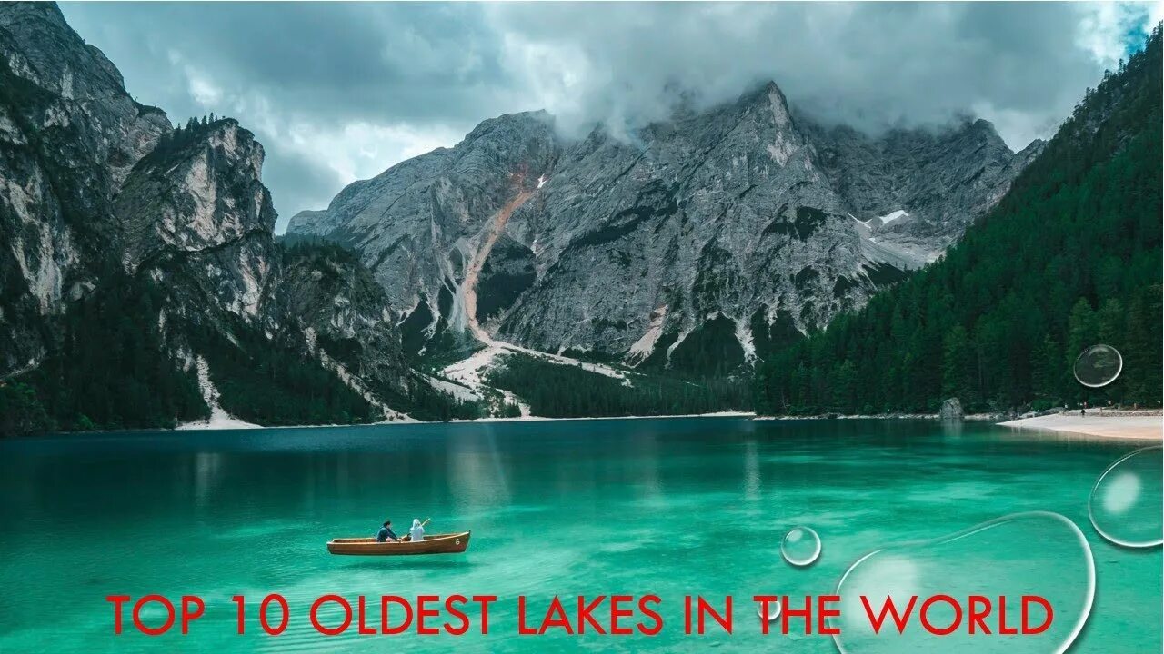 Озеро в горах фото Top 10 Oldest Lakes in the World 4K - YouTube