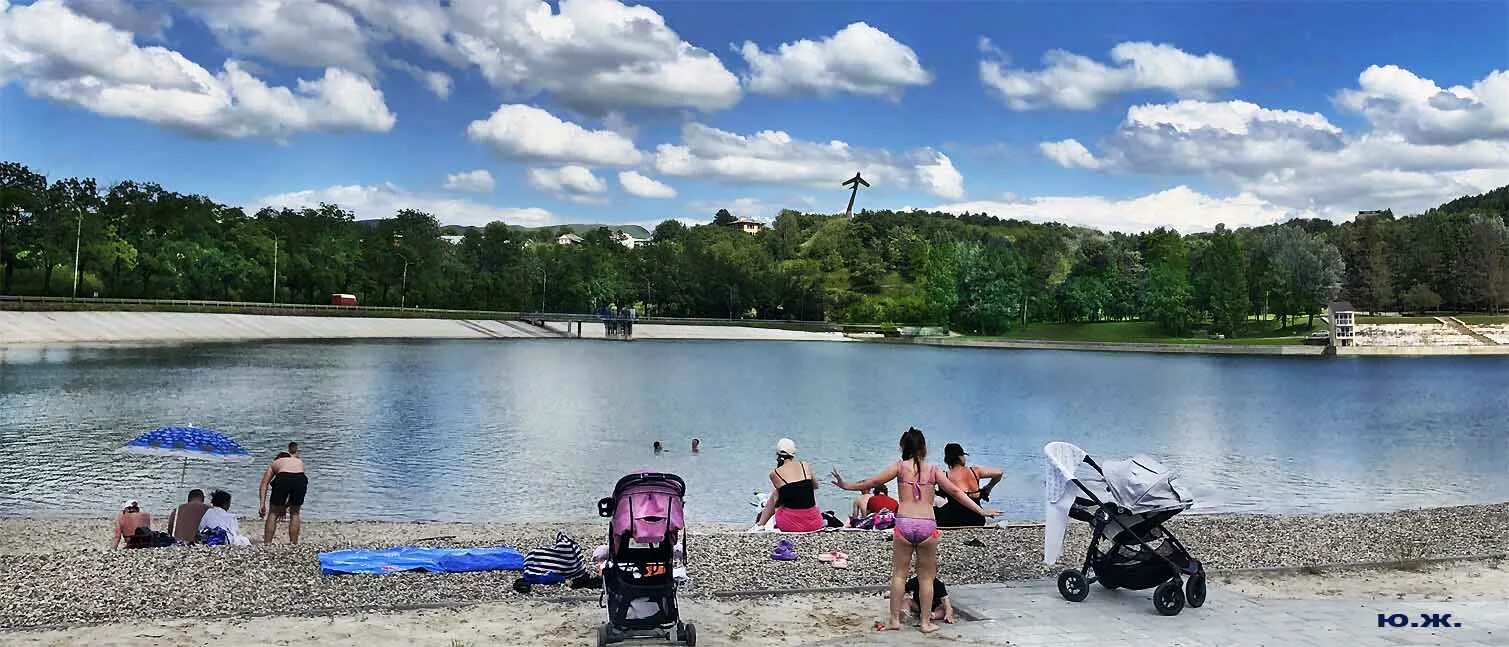 Озеро в кисловодске фото Старое Кисловодское озеро. Разгар сезона - Наш Кисловодск