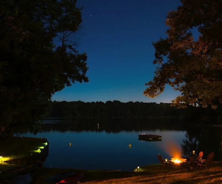 Озеро вечер фото Lake Sara Illinois Water - Free photo on Pixabay Lake camping, Go camping, Campi