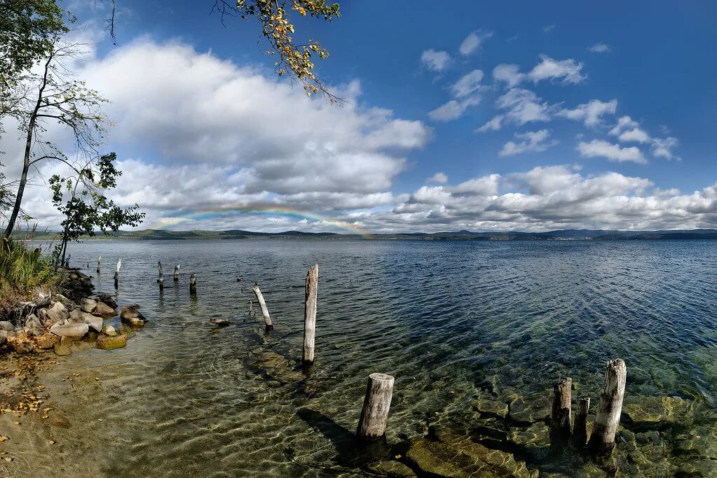 Озеро веры фото Autumn rainbow Panorama from 18 shots Serge Zaytsev Flickr