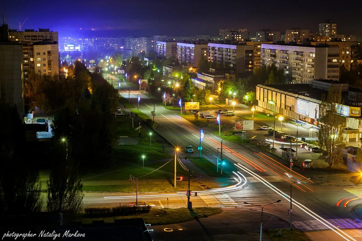 Озерск фото города Ночной Озёрск :: Nataliya Markova - Социальная сеть ФотоКто