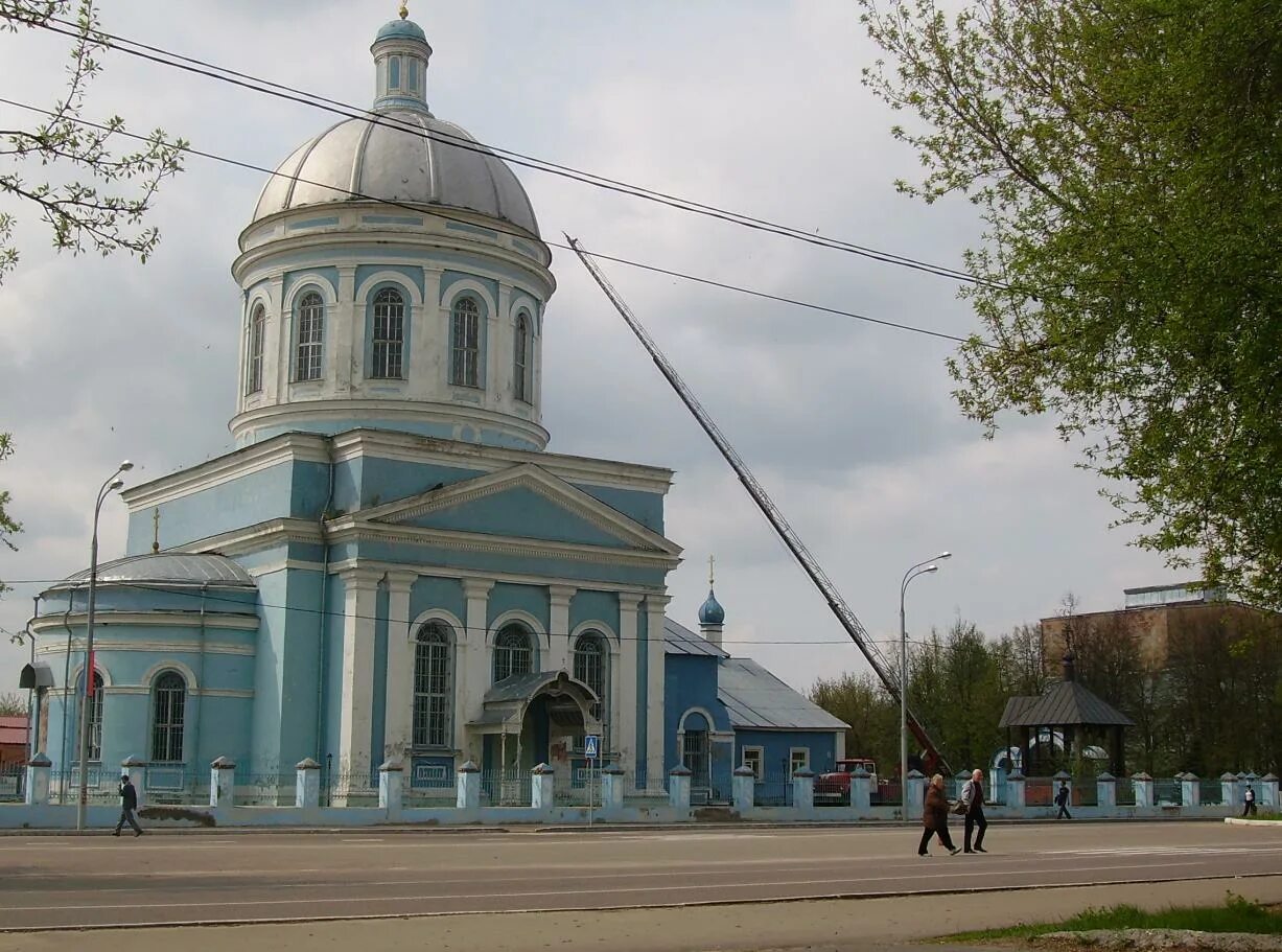 Озеры московской области фото Реконструкция Троицкой церкви - Храмы Озёрского края - Фото галерея - Форум ОЗЁР