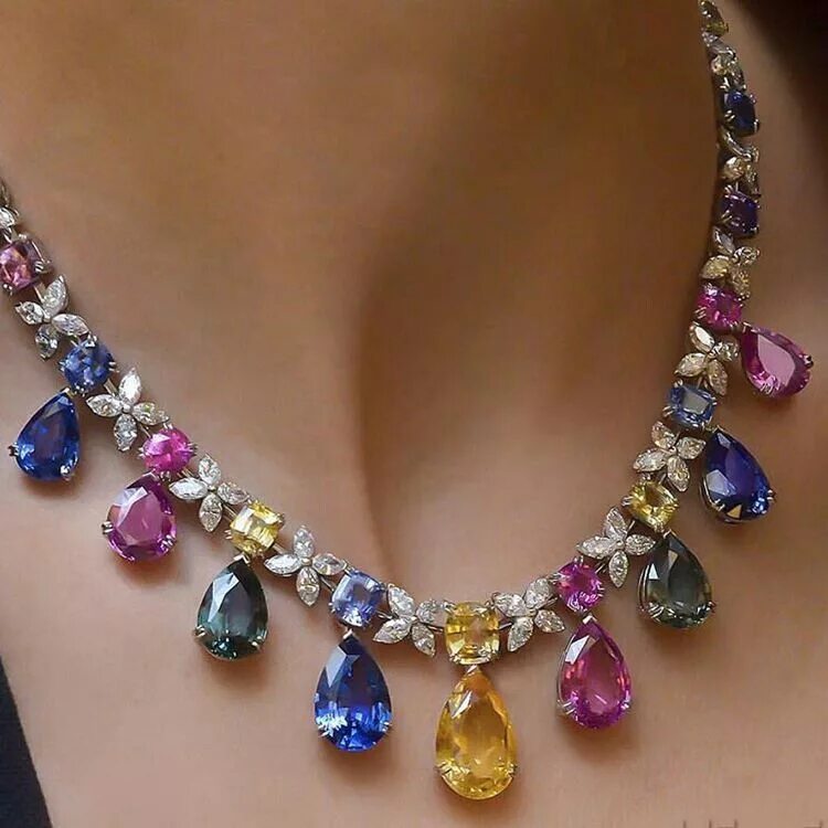 Ожерелье камень фото The colors of Rainbow ! #privateCollection #RainbowCollection new @aland.jewelle
