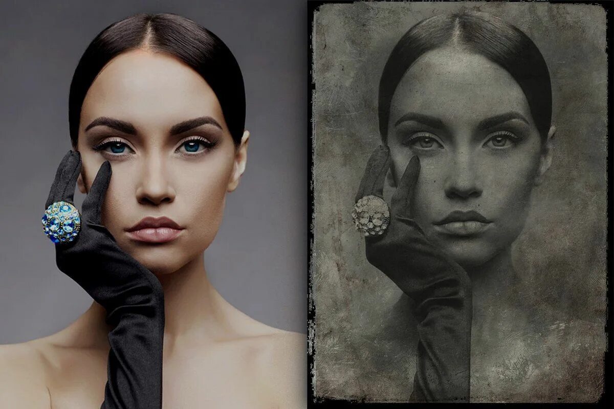 Оживи фото лица Old Photo Effect Overlays + Actions Old photo effects, Photo effects, Old photos