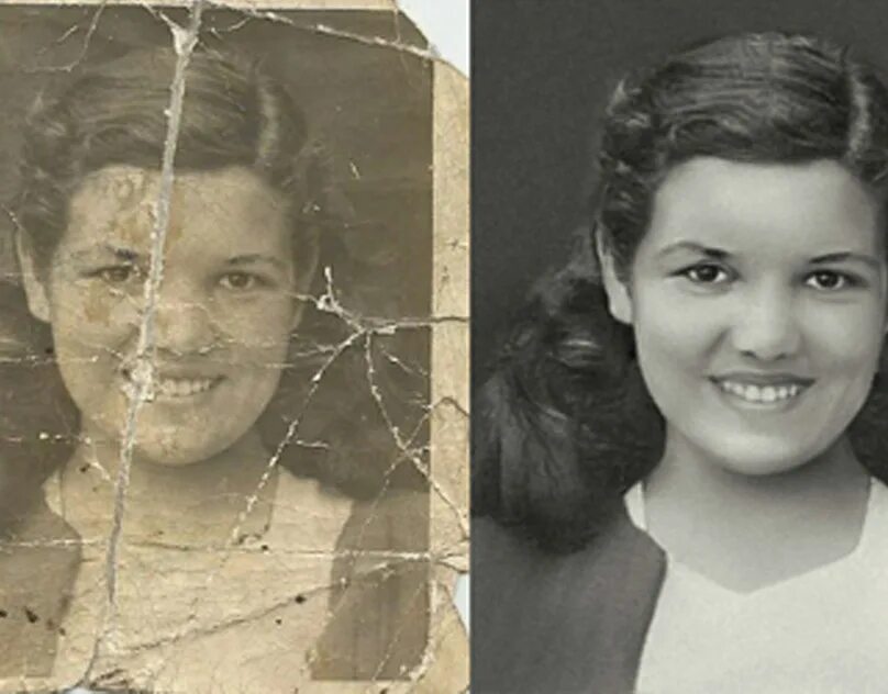 Оживление старых фото Damaged Photo Restoration Проекты Фотографии, видео, логотипы, иллюстрации и бре