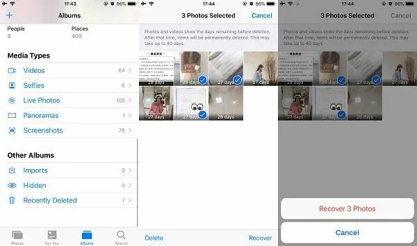 Оживленные фото на айфоне Как восстановить удаленные из Facebook фотографии?