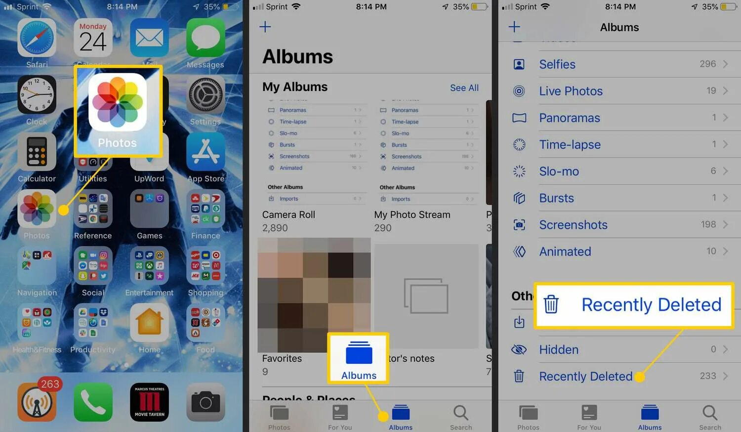 Оживленные фото на айфоне How to Recover Deleted Photos on iPhone
