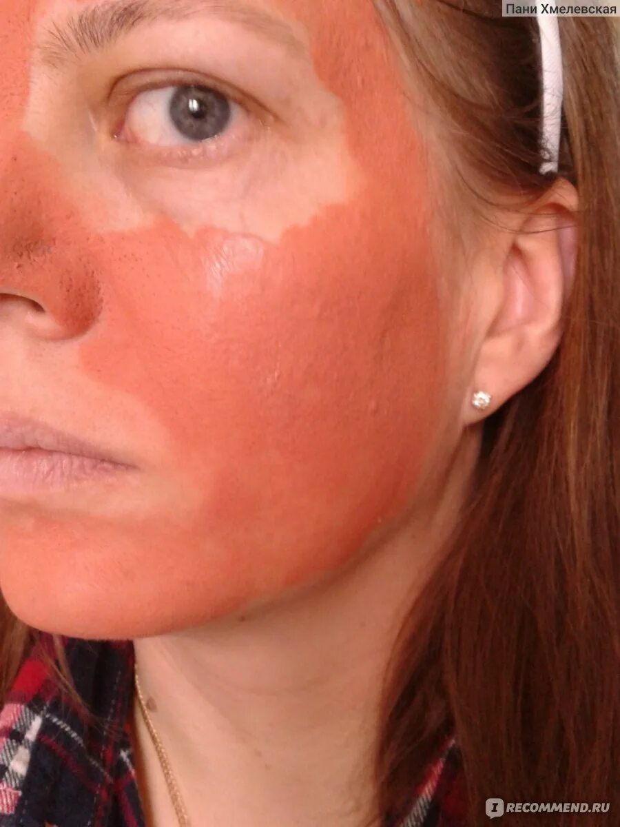 Ожог лица от солнца фото Маска-эксфолиант RICHE с красной глиной / Face Lift Exfoliant Mask - "Красная ма