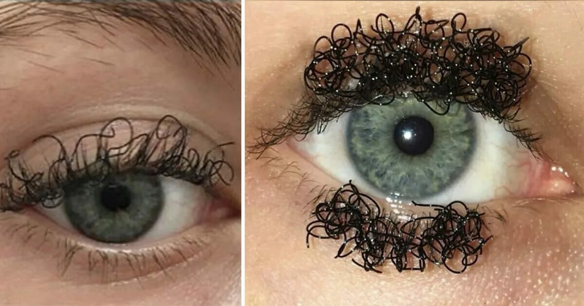 Ожог ресниц фото new trend