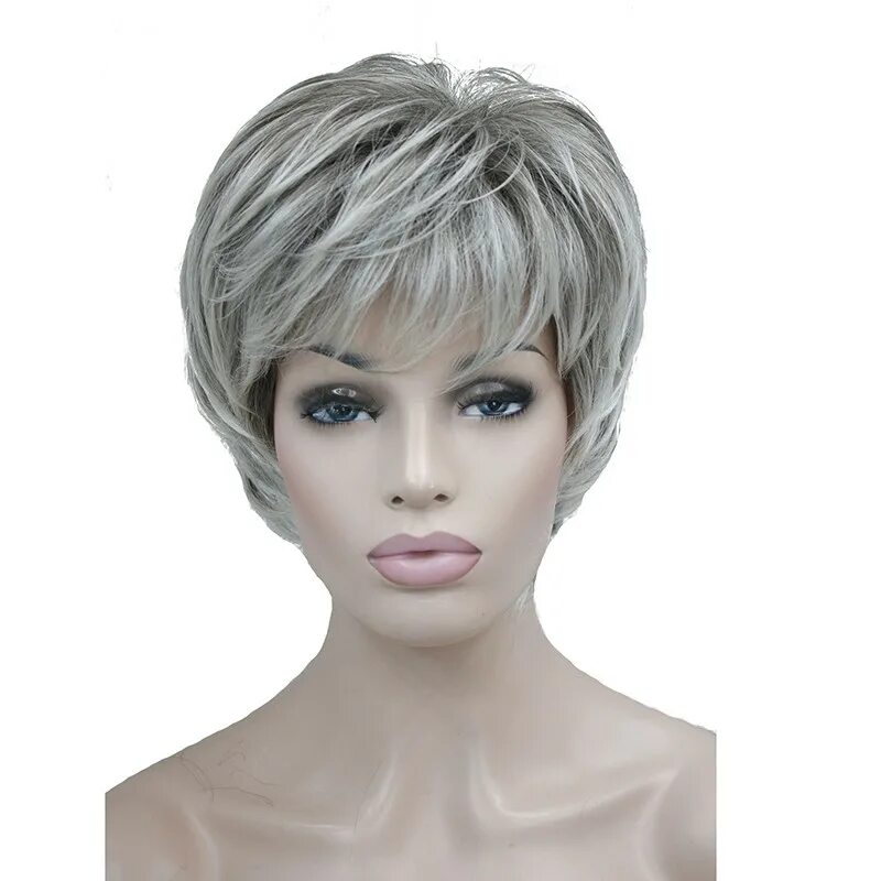 Озон парики короткие женские стрижки StrongBeauty 48T короткий, короткие цветные парики для женщин с двумя цветными п