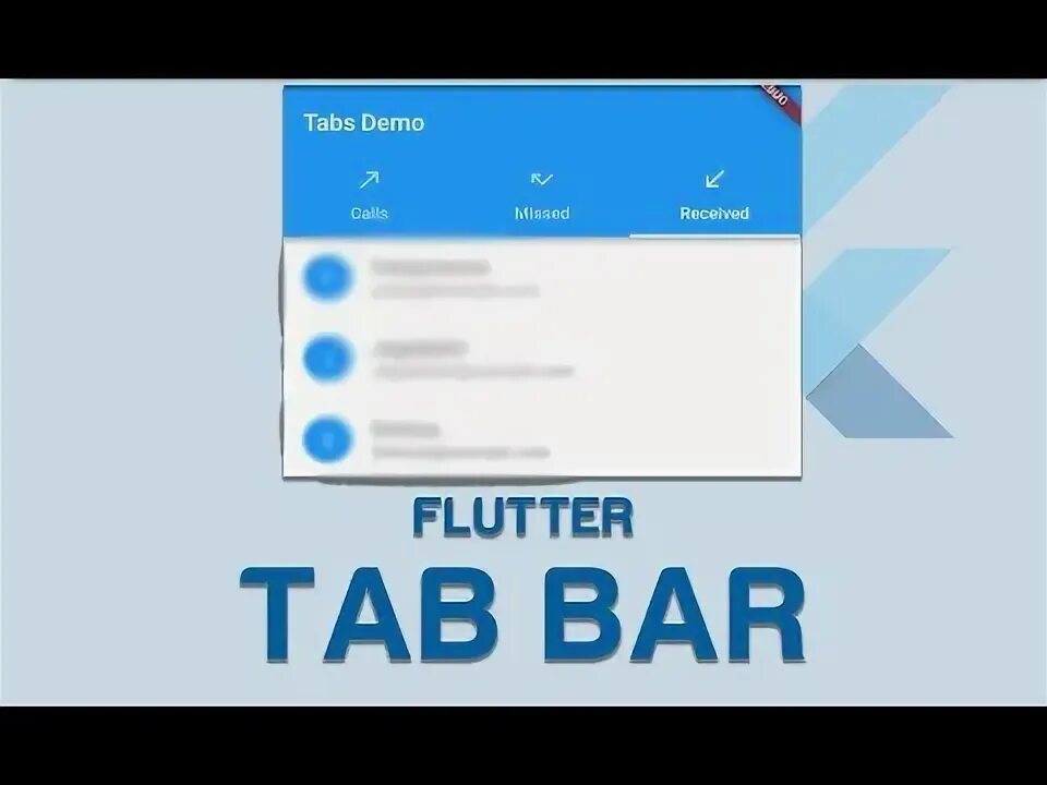 Озон самодельный Tab Bar Tutorial (Flutter) - YouTube