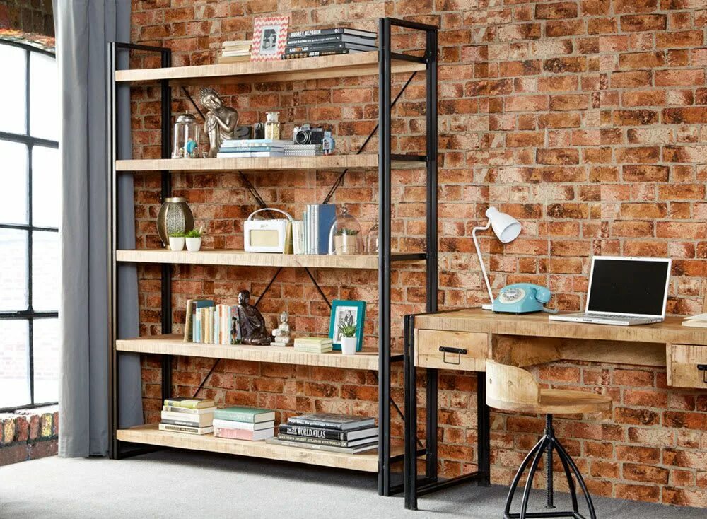 Озон стеллажи в стиле лофт Cosmo industrial shelf unit homify Vintage industrial furniture, Industrial livi