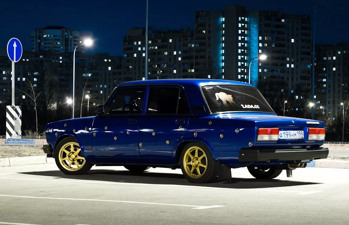 Озон тюнинг ваз 2107 Новый сезон, новый цвет) - Lada 2107, 1,6 л, 2006 года кузовной ремонт DRIVE2