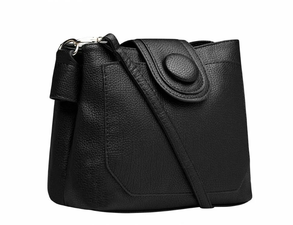 Озон женская сумочка через плечо Женская сумка Trendy Bags Camelia B00681 Black купить в интернет-магазине nomnom