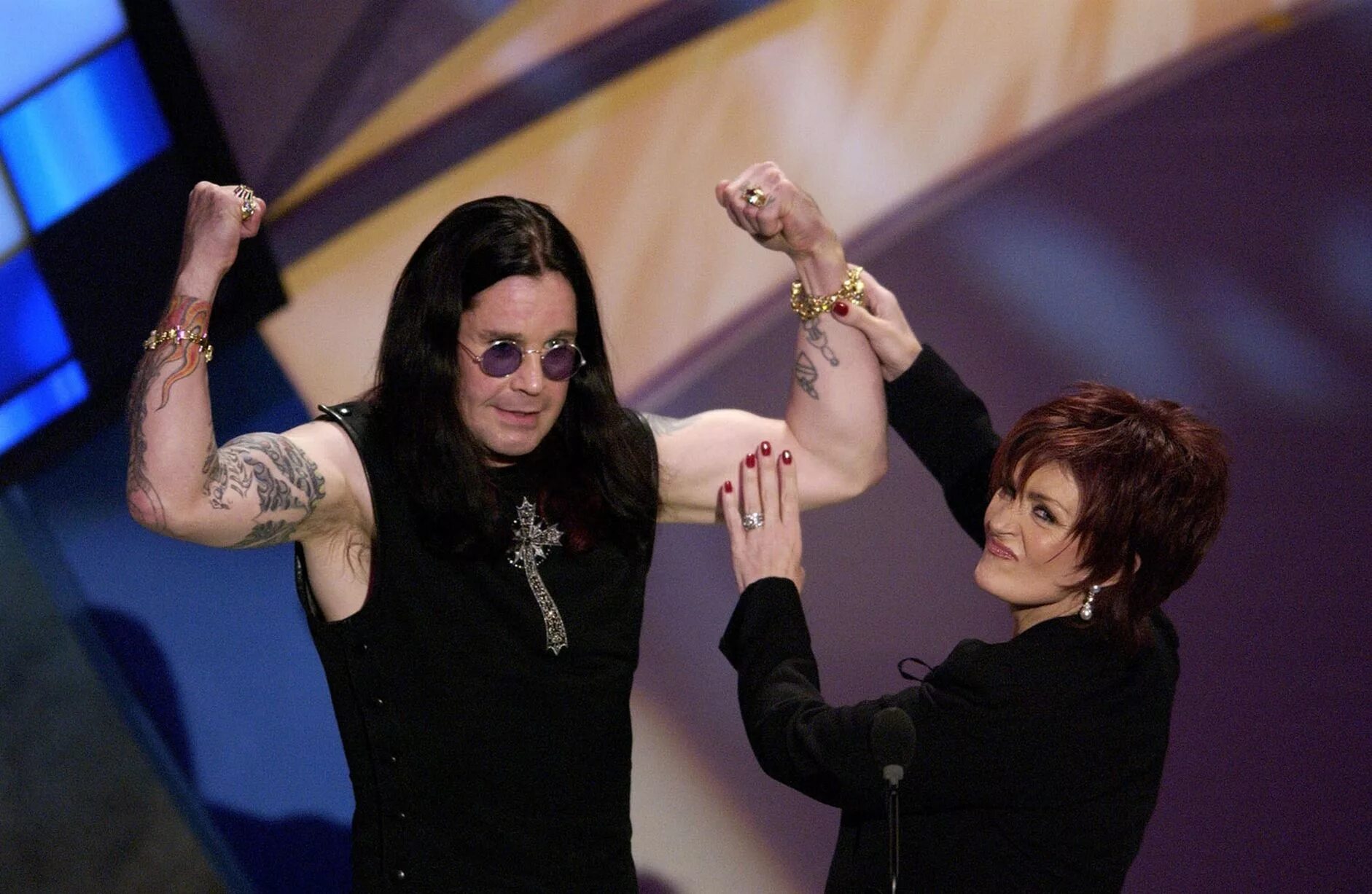 Оззи осборн как выглядит сейчас Sharon and Ozzy Osbourne through the years - Mirror Online