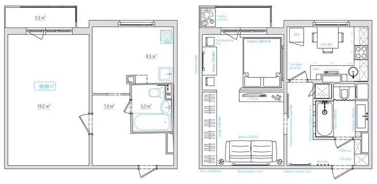П 44 1 планировка квартир Планировки, Интерьер, Дизайн
