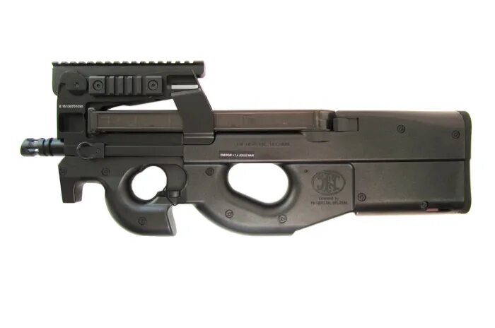 П 90 фото Страйкбольная модель автомата FN P90 TACTICAL BK 6 мм (200919) - купить по цене 