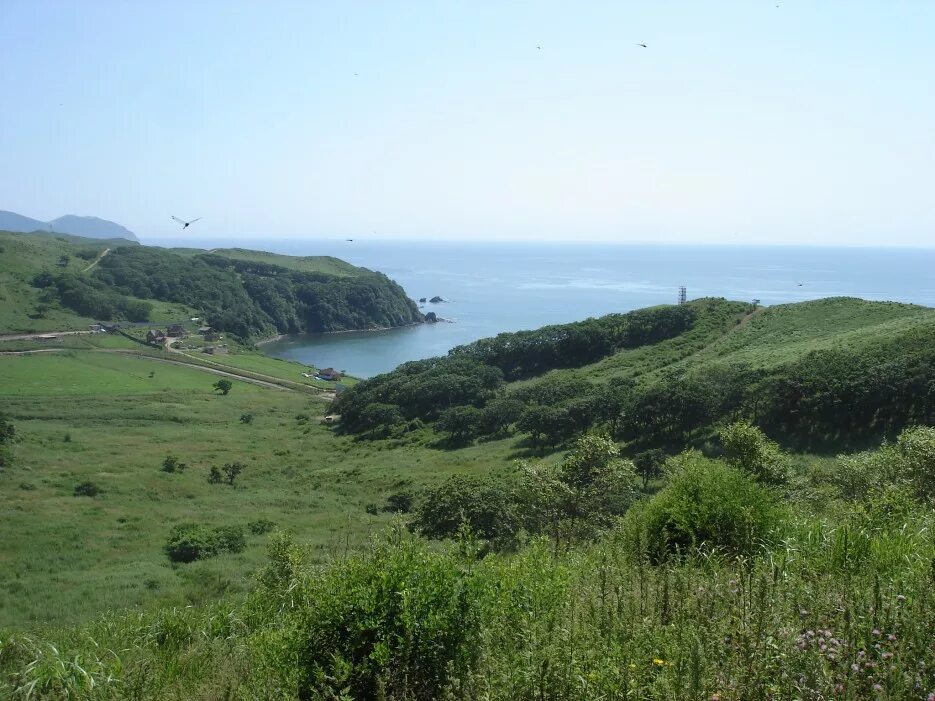 П дунай приморский край фото вид сверху на все Дунай, Приморский край, городской округ Фокино, бухта Веселка 