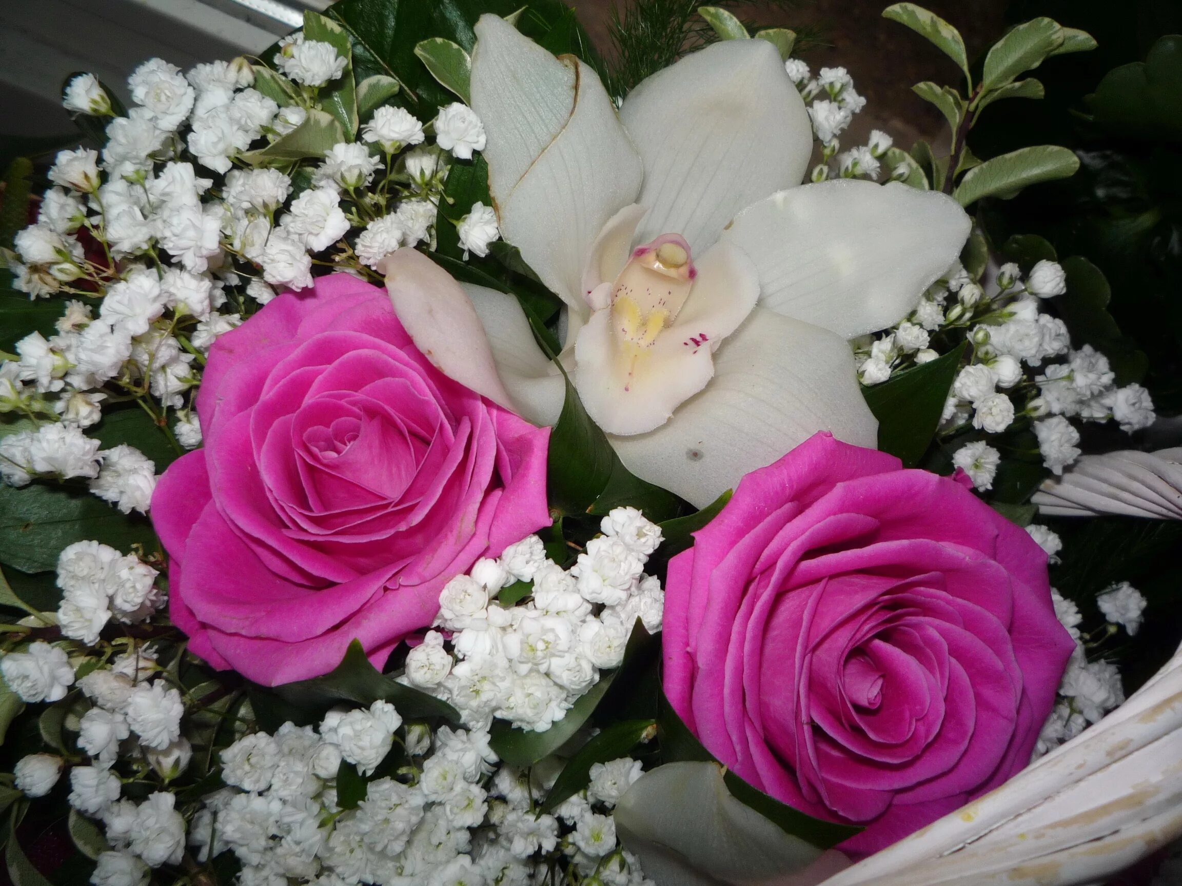 П фото цветов Images Bouquets rose Flowers 2304x1728