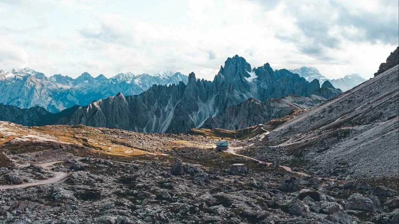 П горное фото Модульная картина Picsis Скалистые горы (30x20) - купить по низкой цене на Яндек