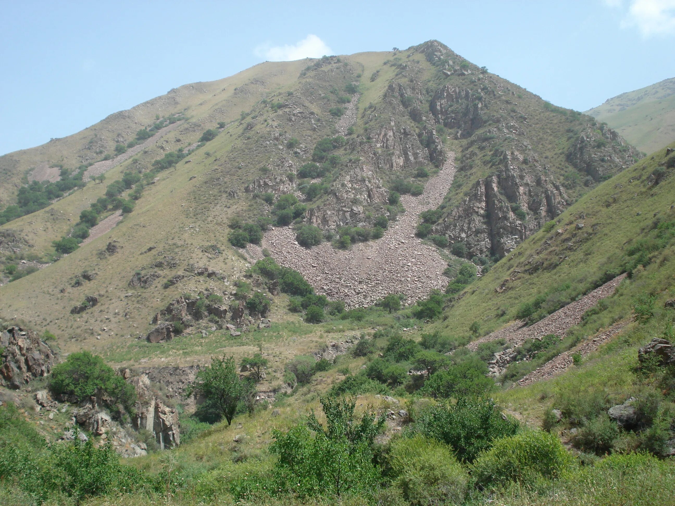 П горное фото File:Горное ущелье в п. Фабричный. (Каргалы) - panoramio.jpg - Wikimedia Commons