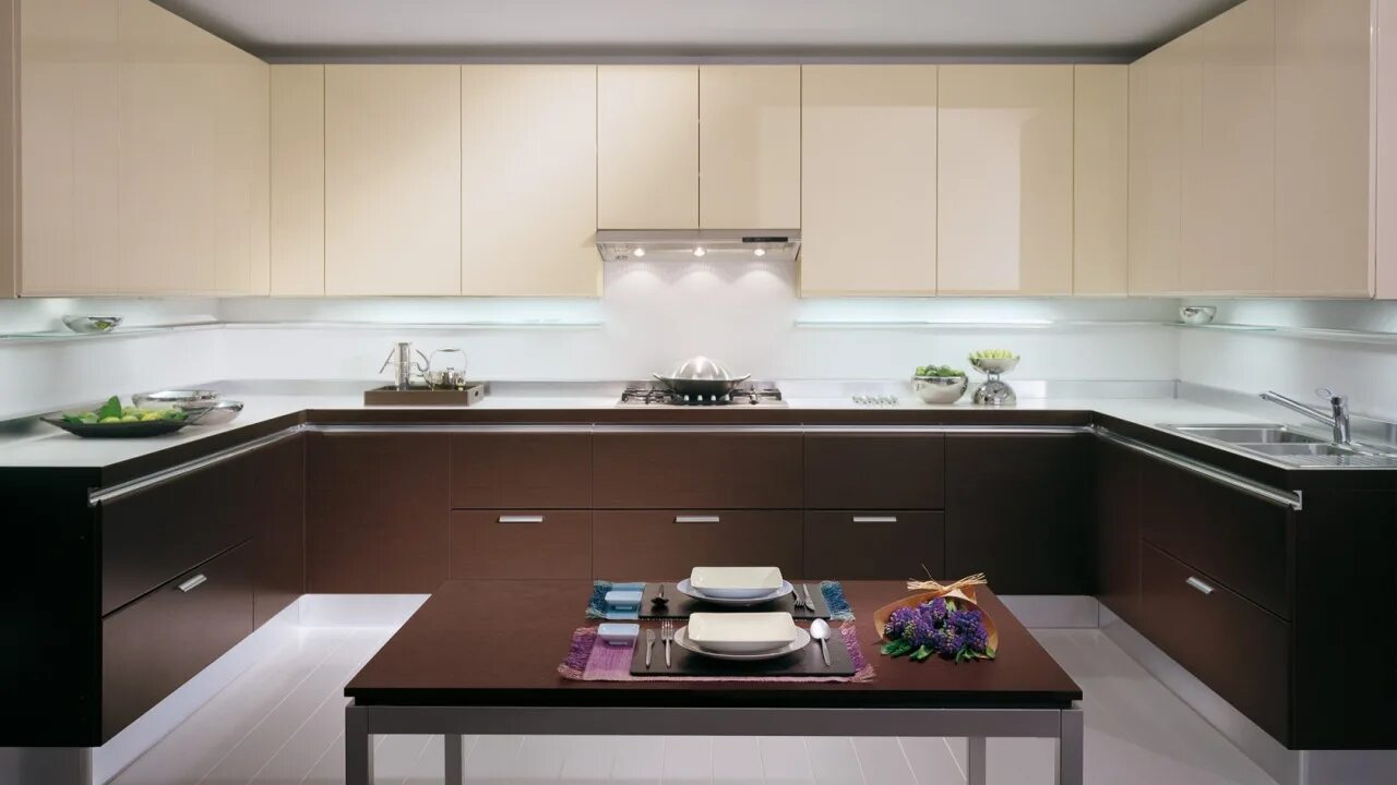 П образная кухня фото Кухня Scavolini Tess - купить в Москве мебель для кухни по выгодным ценам - Диза