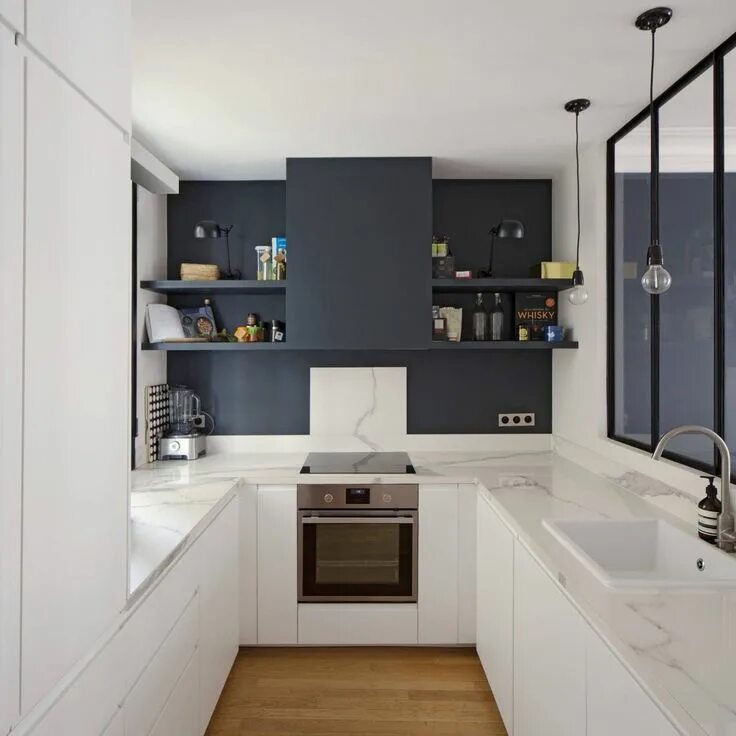 П образная кухня фото 50 Unique U-Shaped Kitchens And Tips You Can Use From Them Interior design kitch