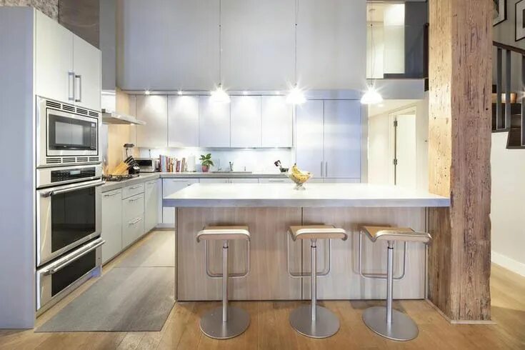П образная кухня в стиле лофт Pin on Kitchen
