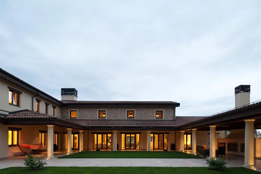 П образный частный дом фото Idea 200948: Villa near Moscow by SL*project - Architizer
