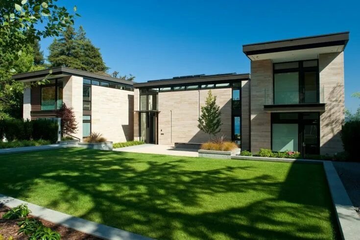 П образный частный дом фото Washington Park Hilltop Residence by Stuart Silk Architects HomeDSGN, a daily so