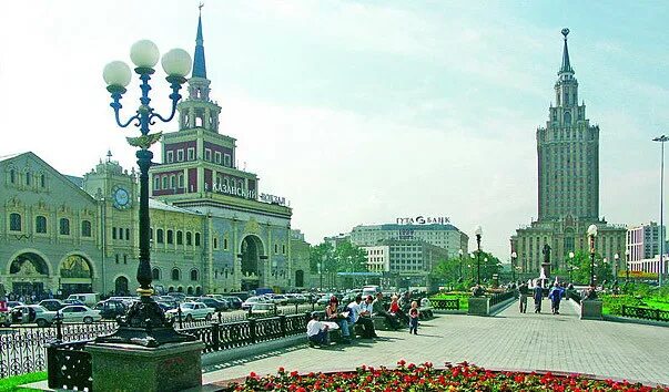 П п мельников москва комсомольская площадь фото Сквер у памятника П.П. Мельникову - достопримечательности Москвы
