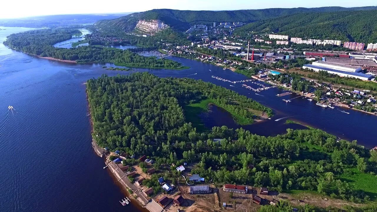П самарский фото Планета Красная Глинка с высоты птичьего полета. Краткая экскурсия. Волга. Самар