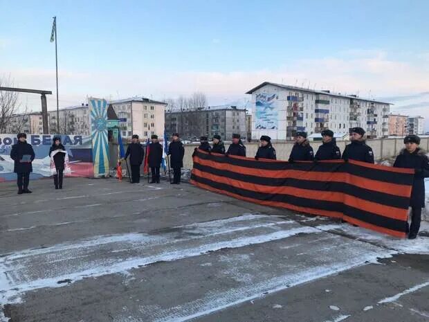 П средний фото Усольский район встретил военнослужащих, совершающих переход из Хабаровска в Мос