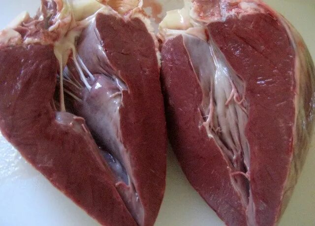 Паразиты в мясе косули фото и названия Говяжье сердце Село02