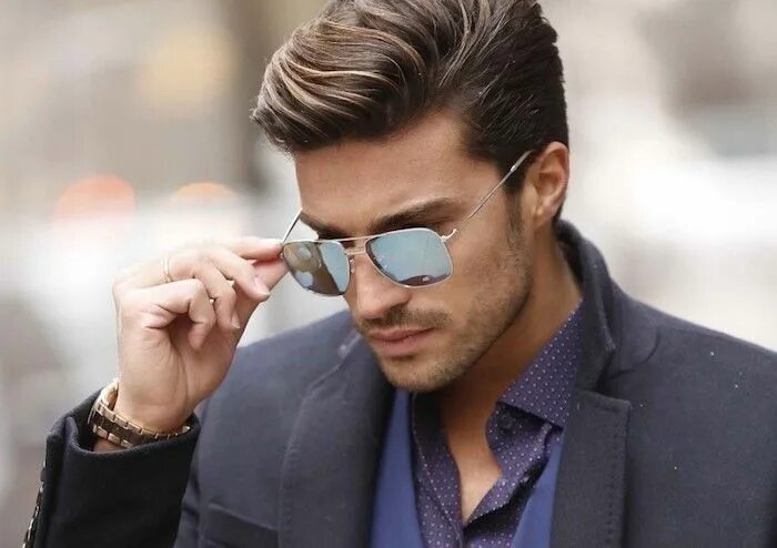 Парень очки красиво фото Undercut - die Top Frisur für Männer für 2022! Italienische frisuren, Männerfris
