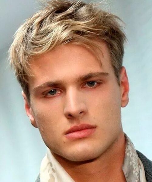 Парень светлые волосы фото Stylish and Modern Short Blonde Haircut for Men