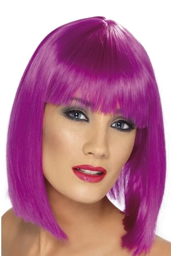 Парик макияж Парик фиолетовый Wigs Aксессуары Burte Карнавальные костюмы