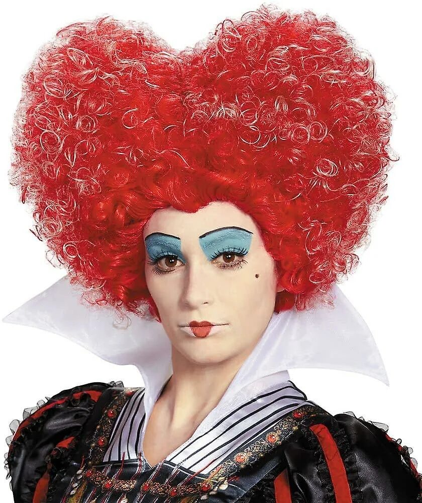 Парик макияж Red Queen Wig Fruugo UK