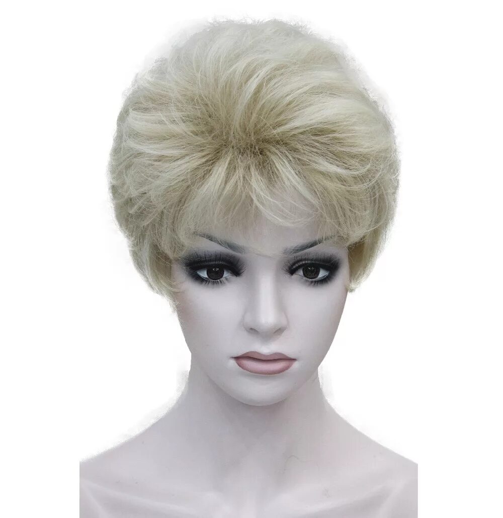 Парик женский короткая стрижка цена StrongBeauty Lady ผ ห ญ ง ส น ส ง เ ค ร า ะ ห ธ ร ร ม ช า ต Wave Wigs แ ส ง
