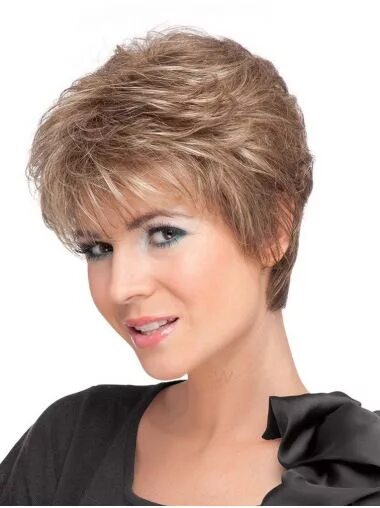 Парик женский короткая стрижка цена Boycuts Wavy Synthetic Short Wigs Blonde lace front wigs, Short lace front wigs,