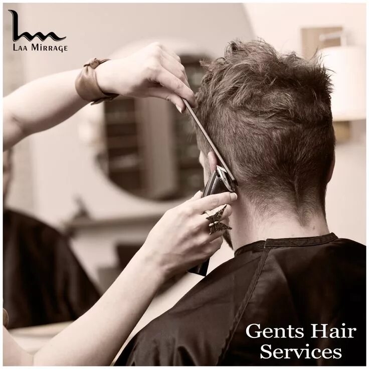 Парикмахер стрижка фото Luxury Hair Styling at LAA MIRRAGE LUXURY SALON