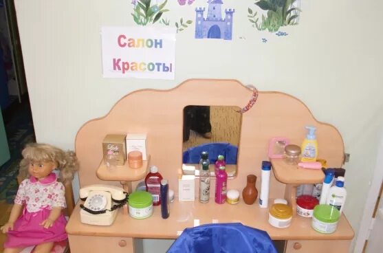 Парикмахерская в детском саду оформление Конспект сюжетно-ролевой игры в средней группе детского сада "Волшебный город Ма