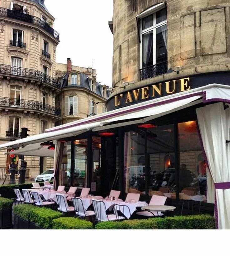 Париж рестораны фото farissa on Instagram: "quiet luxury....." L'avenue paris, Paris restaurants, Par