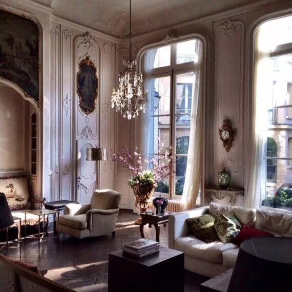 Парижские квартиры интерьер TIG Digital Publication :: This Is Glamorous Parisian apartment decor, Apartment