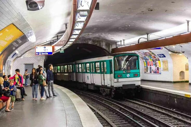 Парижское метро фото 7 Big Mistakes To Avoid At Paris Metro Stations Paris metro stations, Paris metr