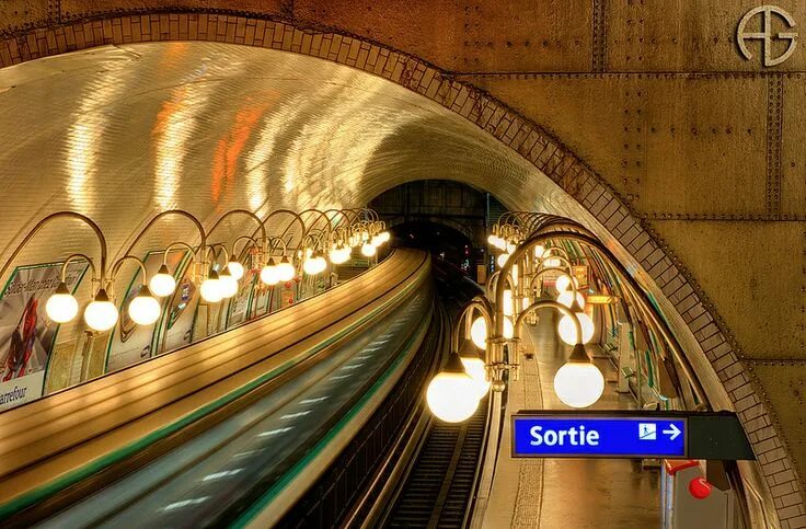 Парижское метро фото Métro Cité Paris photos, Beautiful paris, Paris