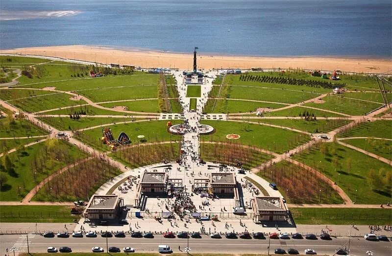Парк 300 летия спб фото Поездка в Парк 300-летия Санкт-Петербурга. - KIA Sorento (2G), 2,4 л, 2013 года 